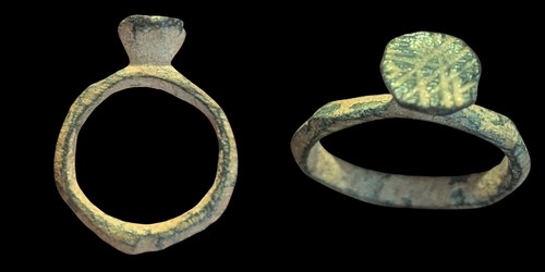 Anello bronzo antico - bronzo,
