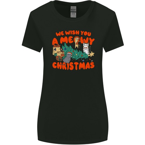 Natale gatto meowy divertente - natale,