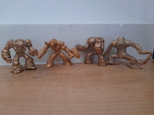 Gormiti rare figurine oro - , x4