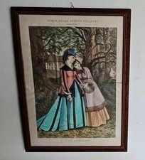 Cromografica SPIRITO FOLLETTO L'Addio all Campagna cornice 64 x 47 cm