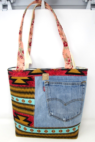 Borsa cowgirl borsa tote fatta