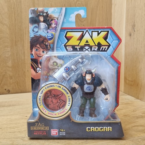 Zak storm crogar action figure - storm,