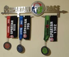 Porta medaglie corsa spartana