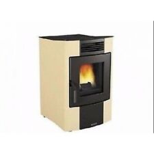 STUFA A PELLET DAL ZOTTO STEFY 7 KW 180 METRI CUBICI COLORE PERGAMENA OFFERTA