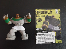 HUNTIK SECRETS & SEEKERS PERSONAGGIO UNDERGOLEM  LITHO TITANO + CARTA COME NUOVO