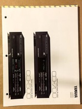 Yamaha CD-700 CD-500 Lettore CD Brochure Rivenditore *Originale*