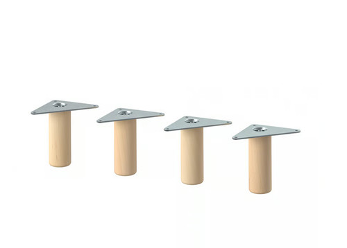 Piedini per mobili ikea - 4x,