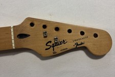 Squier Stratocaster Korea 1993 collo in acero 21 tasti Skunk Stripe