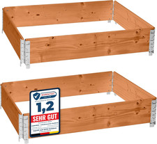 Orto Rialzato Da Esterno per Giardino, Cassoni Orto, Aiuola Rialzata Con Telaio 