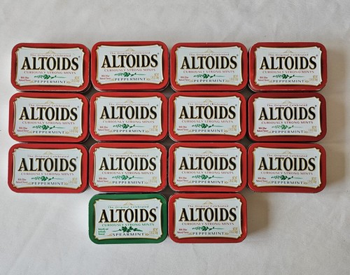 Altoids lattine vuote lotto - altoids,
