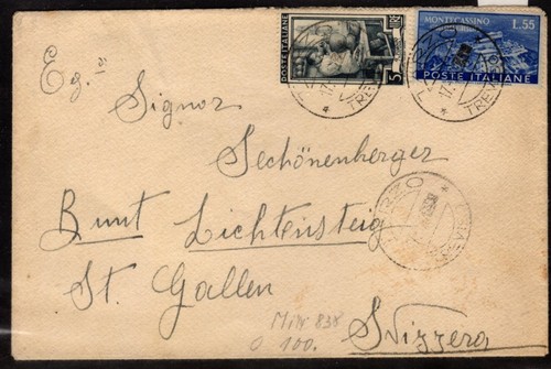 Storia postale lettera - , per