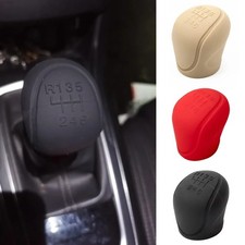 Copertura Pomello Cambio Auto Nera Silicone Antiscivolo 6 Marce Manuale