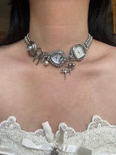 Collana Chocker Orologio