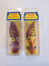Two Vintage Pre Rapala Storm