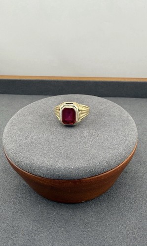 Anello uomo vintage - in, oro