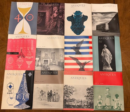 The magazine antiques - antiques,