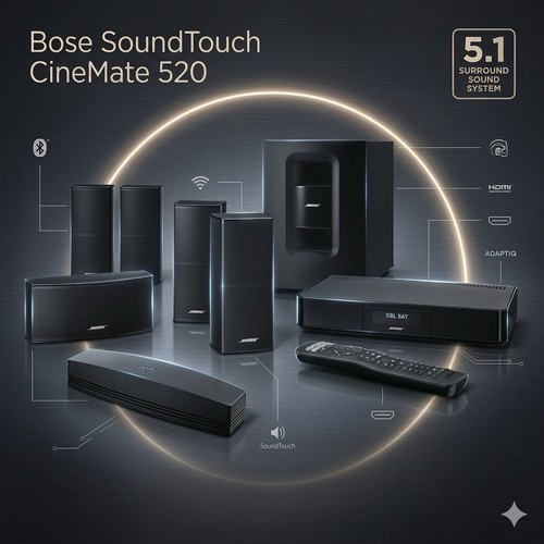 Bose cinemate 520 home - 520, cinema
