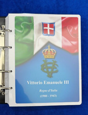 MASTERPHIL Vittorio Emanuele III SOLO FOGLI x Album Regno d’Italia