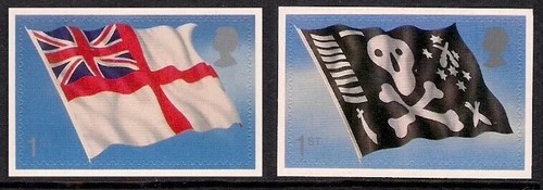 2001 sg2208 bandiere - gb, sg2208-9
