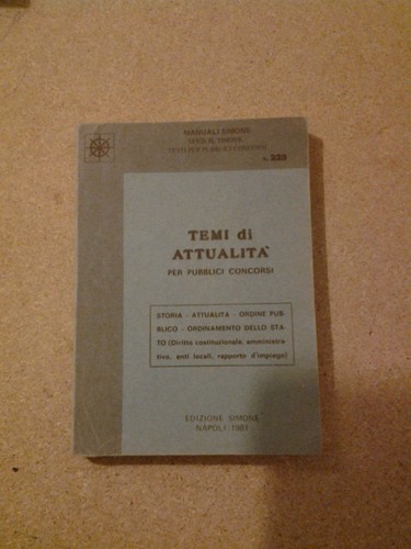 Manuali simone serie timone - manuali,