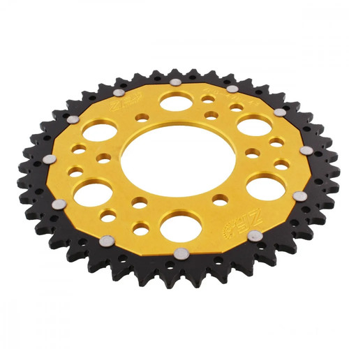 Pignone alluminio oro denti - pignone,