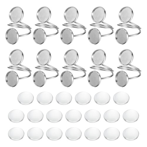 10pcs base rings 12mm 20pcs - 10pcs,