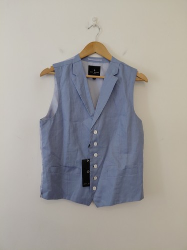 Nuovo jeff banks gilet lino - gilet,