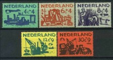 Olanda 1959 Michel 730-734 mai usato * MH 100% Delta Works