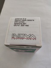 10 LAMPADINE LED GU10 3W 240lm