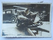 TRIESTE auto 1930 distrutta