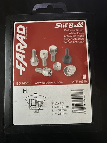 Farad kit bulloni - 4,