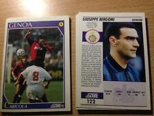 varie card figurine calciatori SCORE 92 1992