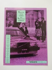 Clipping Ritaglio Pubblicità 1988 VOLVO 740 - Come la Vostra Ombra
