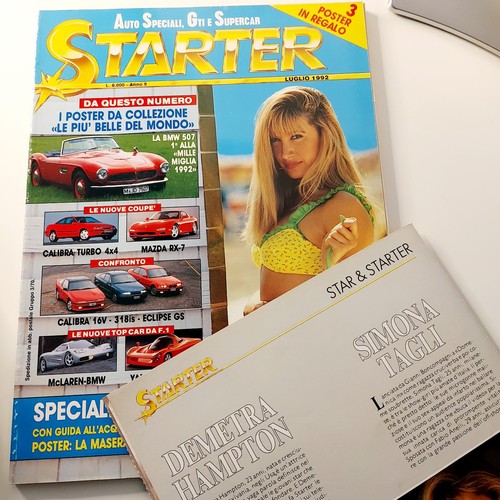 Starter luglio 1992 - luglio,