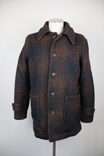 GAS CAPPOTTO LANA GIACCONE UOMO Tg. 52 MAN CASUAL JACKET COAT WOOL VINTAGE