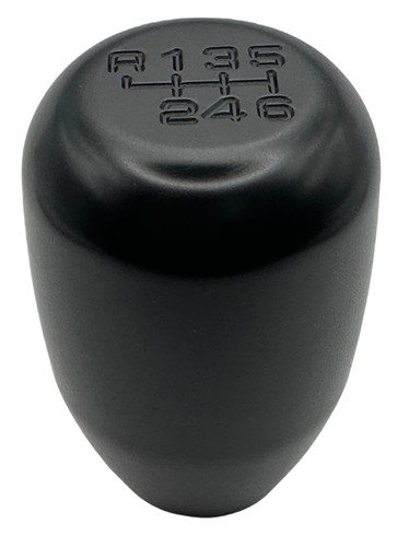 Pomello cambio nero stile 6 - cambio, t2