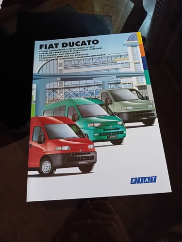 Brochure fiat ducato colori - brochure,