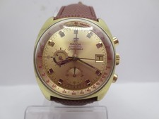 OROLOGIO AUTOMATICO VINTAGE OMEGA SEAMASTER CAL.1040 RE#176007 CRONOGRAFO PLACCATO ORO