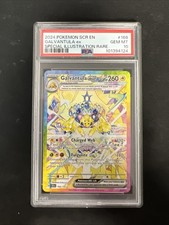 2024 Pokemon SCR en Galvantula EX illustrazione speciale rara #168 PSA 10 gemme ottime condizioni