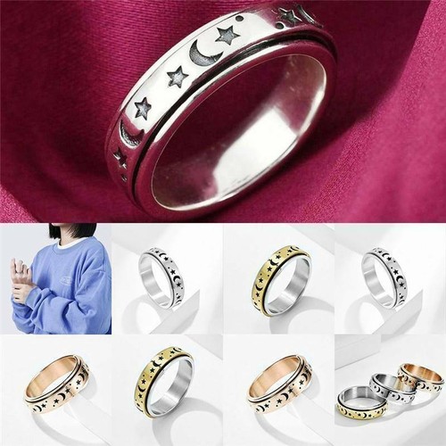 Anello ansia fidget acciaio - ansia,
