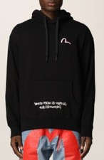 Felpa con cappuccio evisu - felpa,