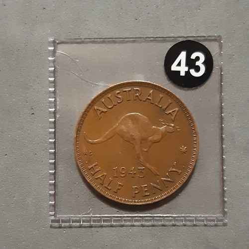 Australia half penny - australia, penny"