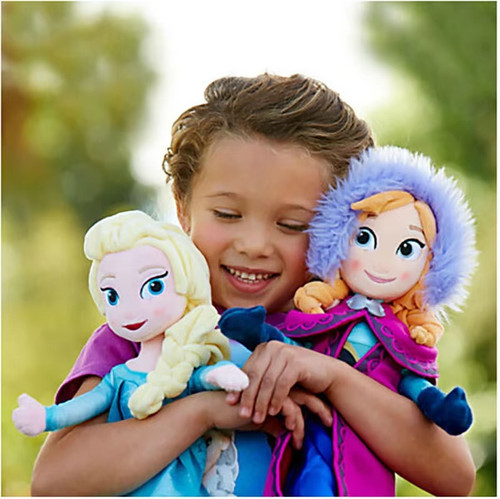 Peluche bambola frozen elsa - peluche,