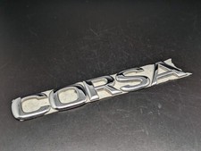 OPEL CORSA H. 22MM LOGO SIGLA EMBLEMA FREGIO STEMMA SCRITTA TARGHETTA BADGE NOME