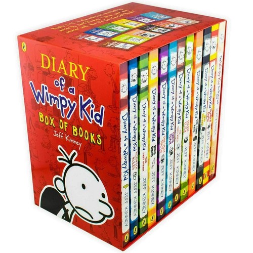 Diary wimpy kid box of - wimpy,