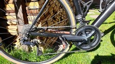 bici da corsa Cayon con cambio shimano ultegra elettrico 11 velocità taglia L