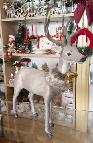 Renna colore grigio - renna, con