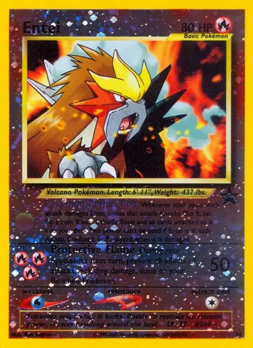 Entei pokemon wizards - -,
