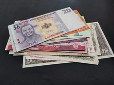 Lotto 30 banconote estere da