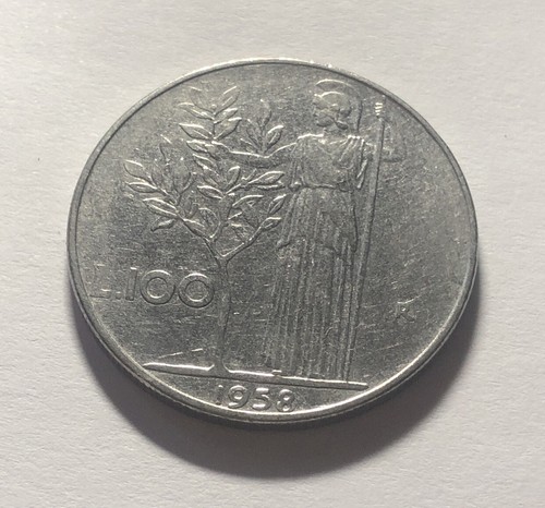 Moneta 100 lire 1958 molto - moneta,